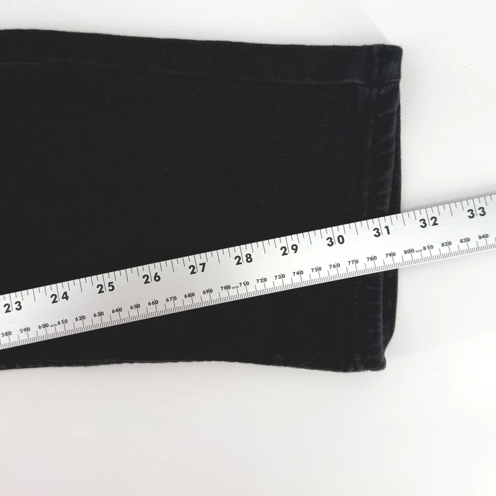 Signature by Levi Strauss & Co Mens Slim Fit Black Stretch Jeans 38x32 (36x31.5)